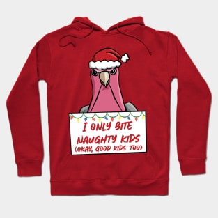 Only Bite Naughty Kids Galah Cockatoo Hoodie